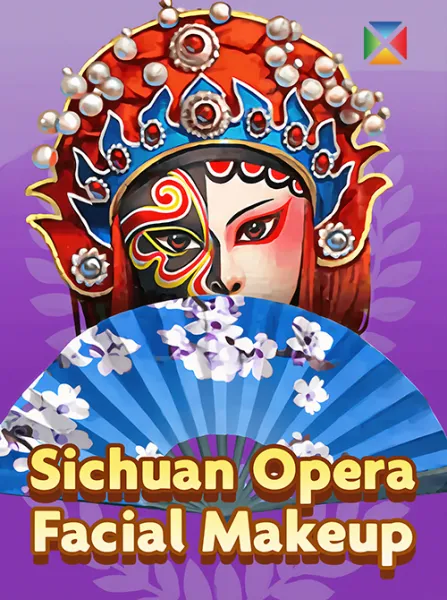 Sichuan Opera Facial Makeup