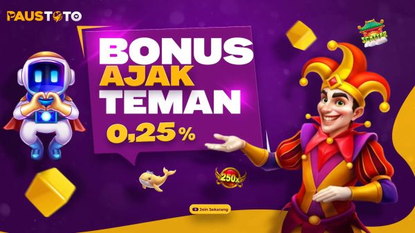 Bonus Ajak Teman 0,25%